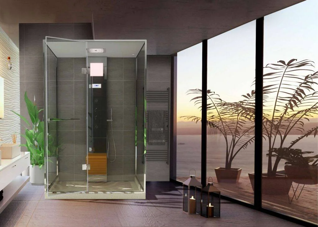 دوش کابین‌دار: تجربه SPA در خانه