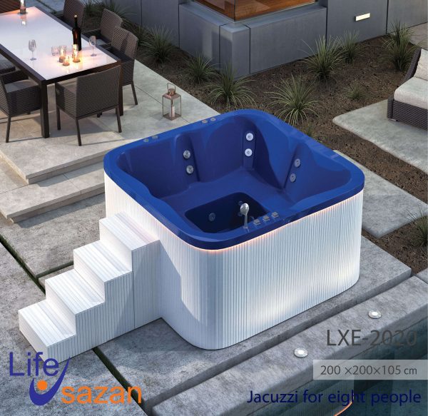 جکوزی 8 نفره LXE 2020
