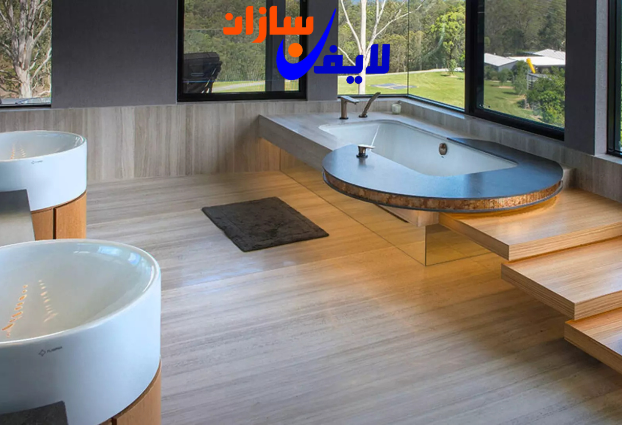 تاثیر وان در دکوراسیون حمام‌ های مدرن و لاکچری