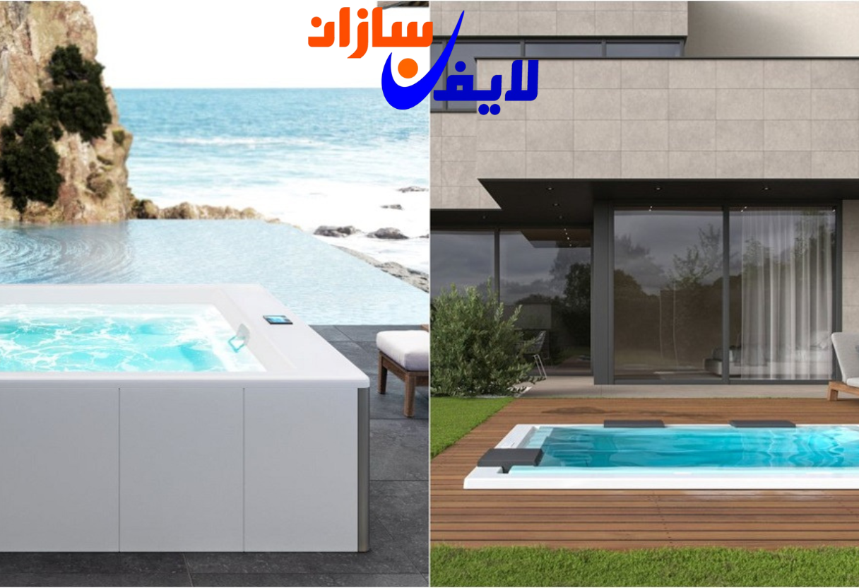 مقایسه جامع تفاوت های جکوزی پرتابل و ثابت