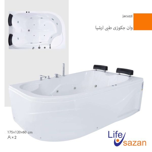 جکوزی دو نفره طبی JTL-1217L