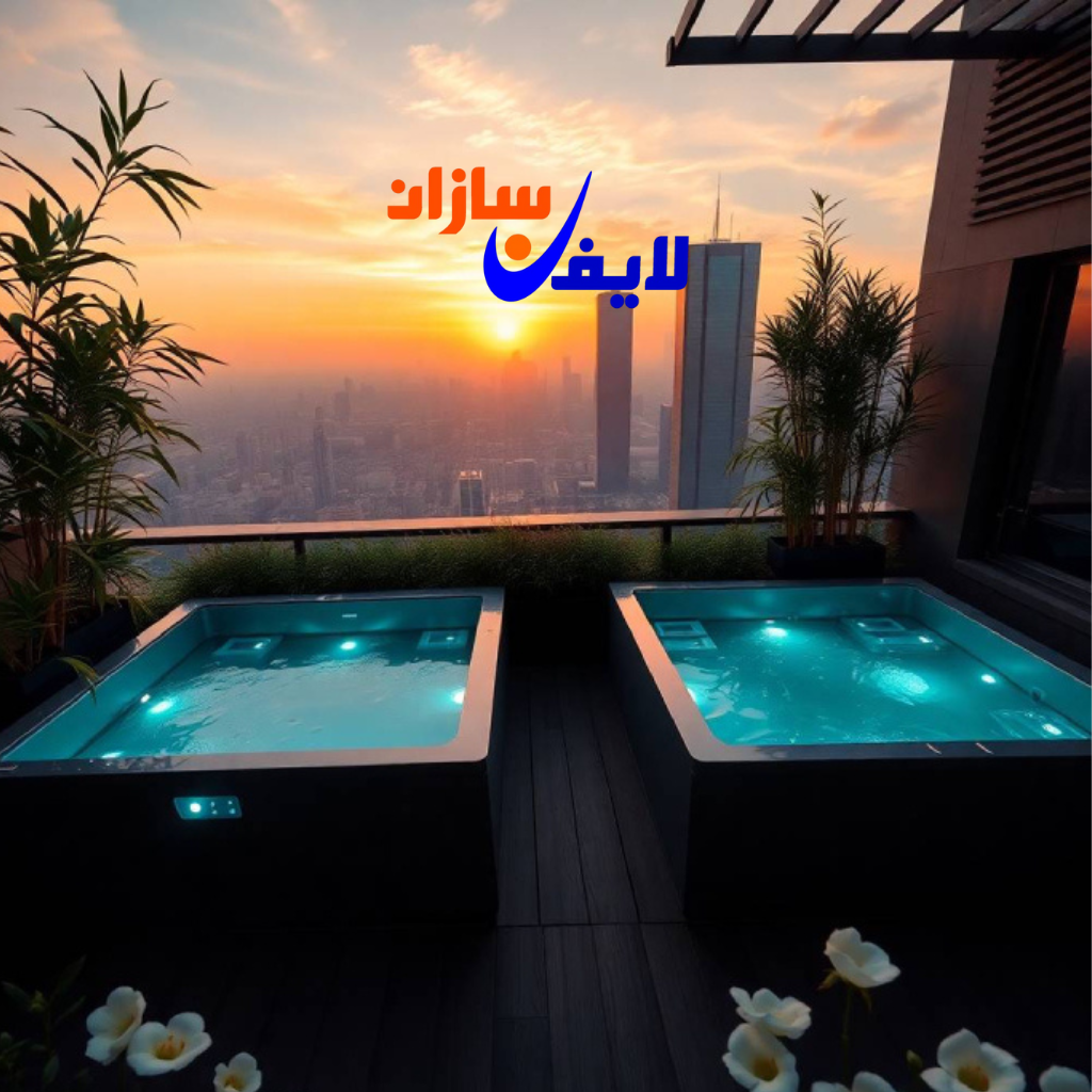 مقایسه مدل‌ های جدید جکوزی خانگی