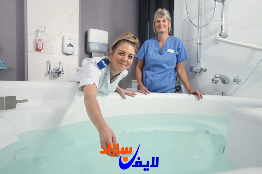 استفاده از وان جکوزی در بیمارستان