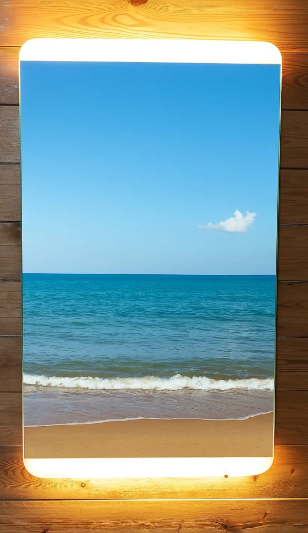 آینه دستشویی بک لایت دار